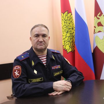 Начальник липецкой Росгвардии поздравляет защитников с праздником