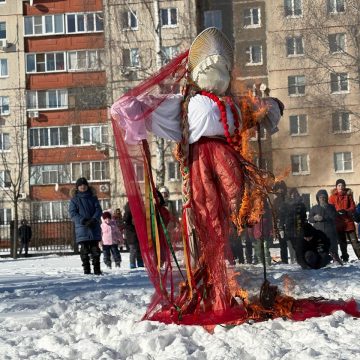 Масленицу праздновали в каждом округе