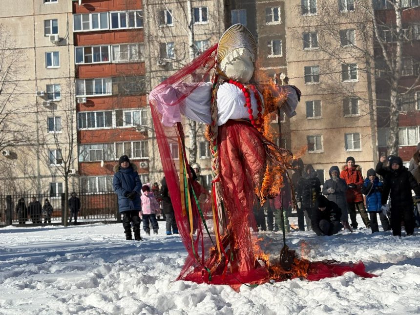 Масленицу праздновали в каждом округе