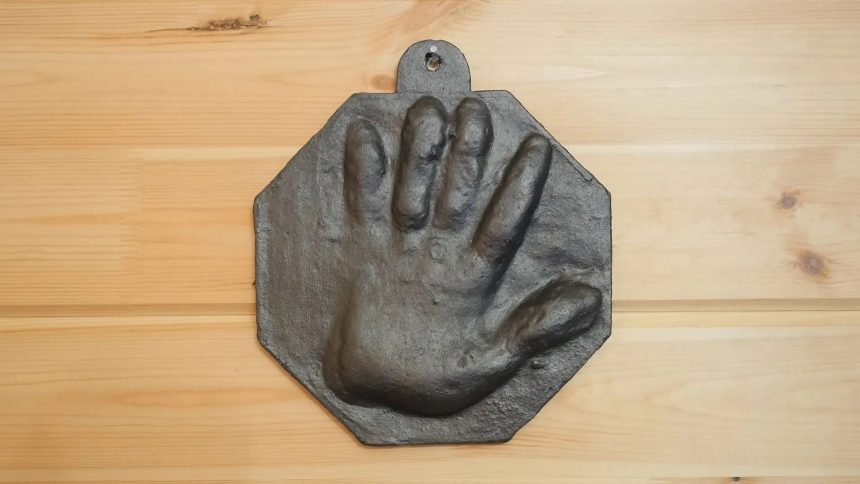 Оттиск ладони Петра I Липецкий минкульт поделился императорской ладошкой с Тверской областью