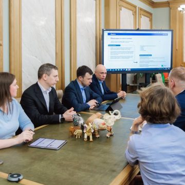 Губернатор встретился с текущей командой руководителей мэрии Липецка