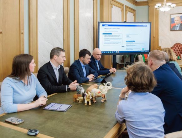 Губернатор встретился с текущей командой руководителей мэрии Липецка