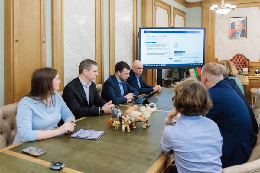 Губернатор встретился с текущей командой руководителей мэрии Липецка