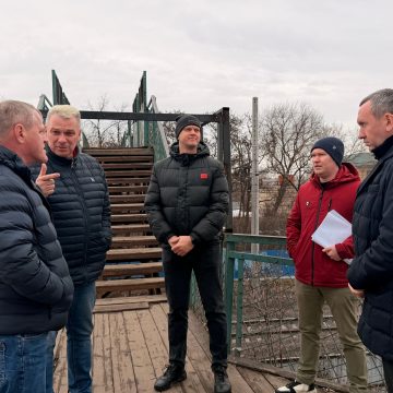 Реконструкция пешеходного моста