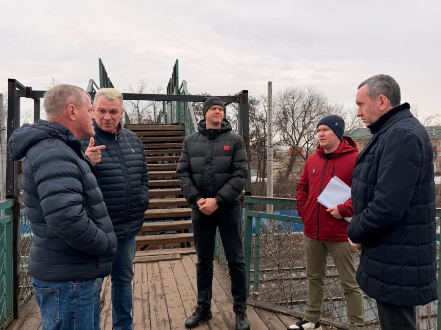 Реконструкция пешеходного моста