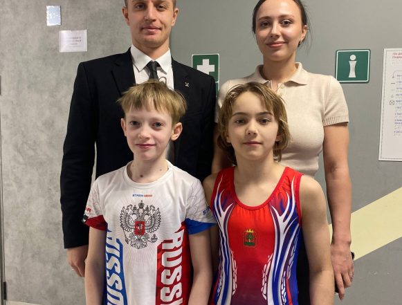 Юные липецкие гимнасты вошли в десятку лучших в Санкт-Петербурге