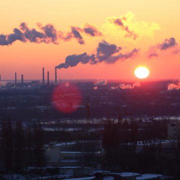 С утра Липецк накрыл смог