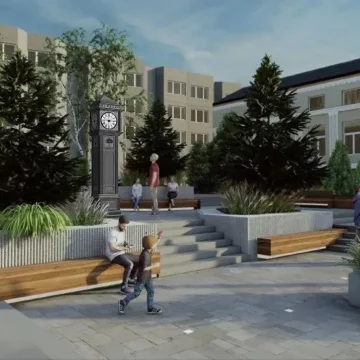 улица фрунзе кгс пресс адм Сквер на улице Фрунзе обзаведётся часами