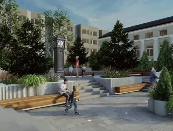 улица фрунзе кгс пресс адм Сквер на улице Фрунзе обзаведётся часами