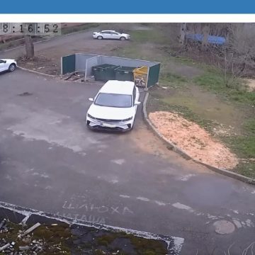 Сразу нескольким водителям в Липецке придут «письма счастья» после парковки у мусорных баков