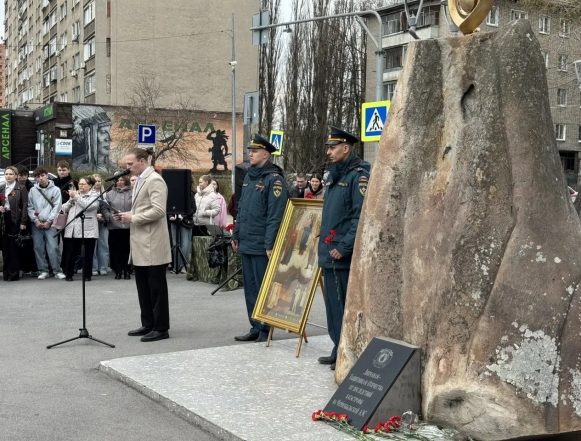Липецк почтил память ликвидаторов аварии на Чернобыльской АЭС