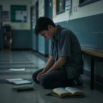 плачущий подросток Если ваш ребёнок столкнулся с буллингом