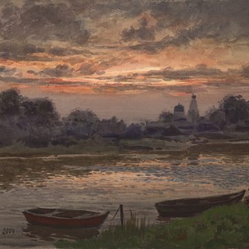 36х54 ВВФ-1052 Волшебные акварели московского художника Сергея Андрияки выставят в Липецке