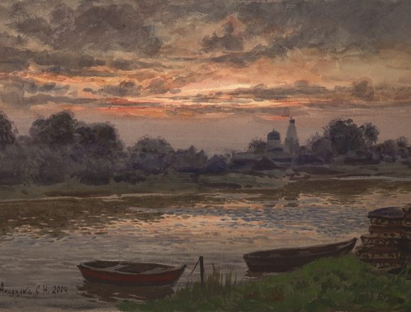 36х54 ВВФ-1052 Волшебные акварели московского художника Сергея Андрияки выставят в Липецке