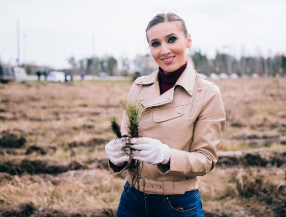 Коллектив «Первого номера» поддержал акцию «Сад Памяти» в Липецке