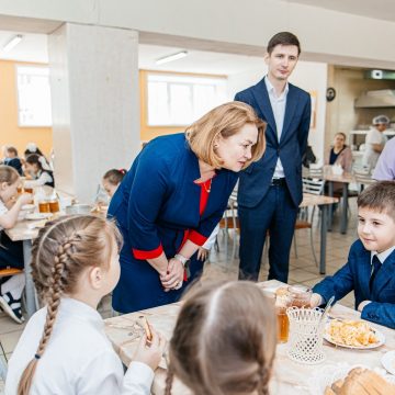 Питание детей в школе № 50 Липецка прошло «мэрскую проверку»