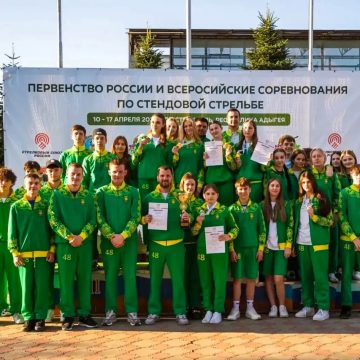 Сборная юниоров из Липецкой области стала лучшей по стендовой стрельбе в России