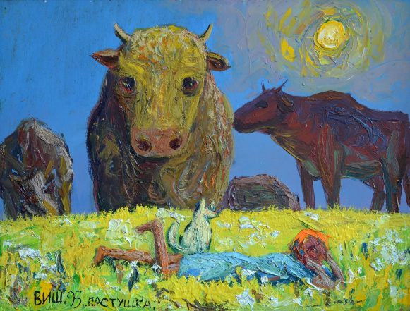 Живопись липецкого ветерана Великой Отечественной выставят в музее на Октябрьской