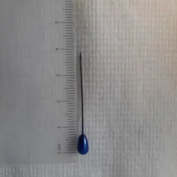 булавка Портновскую булавку достали липецкие медики из кишки 10-летнего мальчика без полостной операции