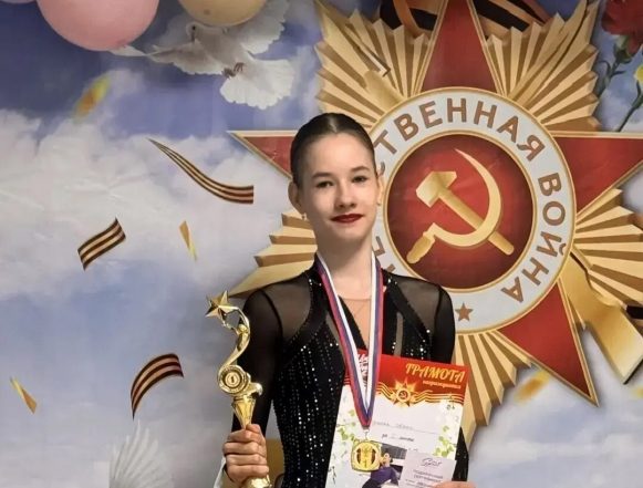 Анна Саунина Юная фигуристка из Липецка стала первой на в Моршанске