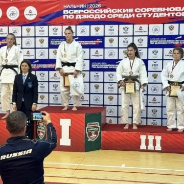 Липчанка Евгения Бизина завоевала бронзовую медаль по дзюдо