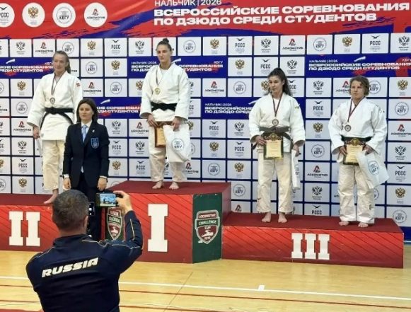 Липчанка Евгения Бизина завоевала бронзовую медаль по дзюдо