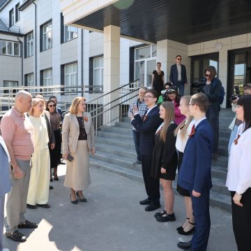 После капремонта открылась школа № 4 в Липецке