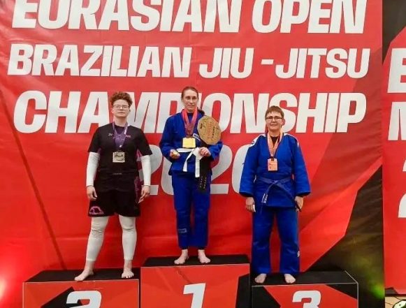 джиу-джитсу Липчанка стала чемпионкой открытого чемпионата Евразии по джиу-джитсу Gi+NoGi