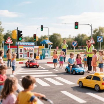 автогородок пдд дети ии На базе школы № 63 в Липецке обустроят автогородок для изучения ПДД