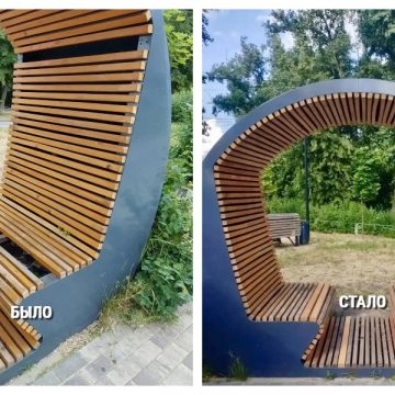 лавочки студёновский сквер В Студёновском сквере в Липецке починили лавочки в беседке