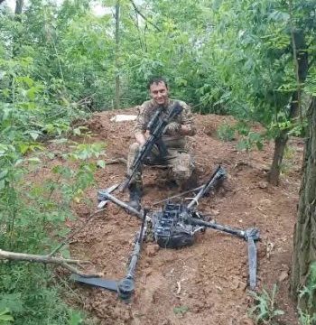 охотник на бабу-ягу Писарь сбил 17 украинских гексакоптеров