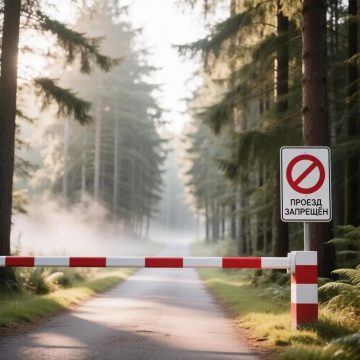 проезд в лес запрещён ии Вход и въезд в леса Липецкой области запретили до конца месяца
