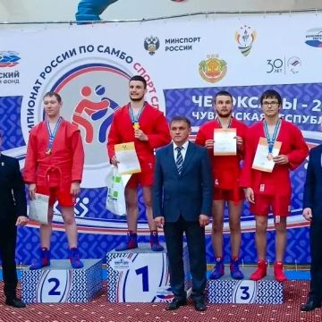 самбисты Липецкие самбисты с нарушениями зрения взяли три награды в Чебоксарах