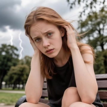 грутсная девушка молния ии Учёные предупреждают липчан о магнитной буре