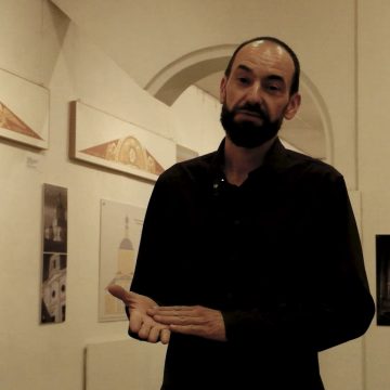 Липчанин Денис Губарев открыл выставку к 100-летию отечественного монументального сграффито в Москве