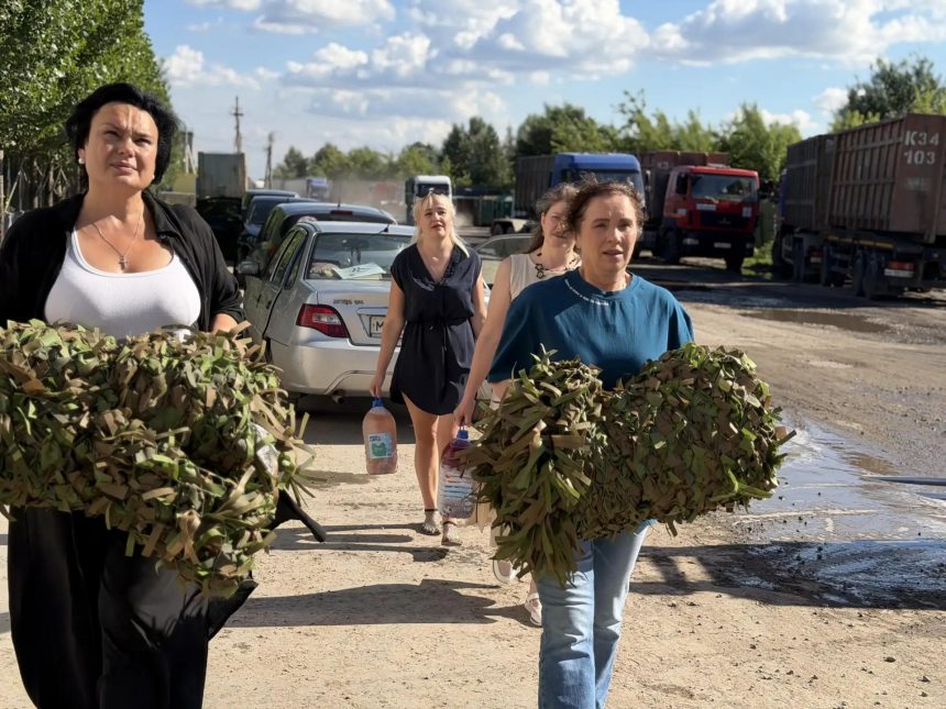 гумгруз дьяконова белянская (4) Фуру с гумгрузом для липчан в зоне СВО отправили волонтёры