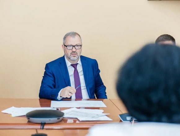 личный приём мэр щербаков пресс адм (2) Михаил Щербаков впервые провёл личный приём жителей в статусе главы города Липецка