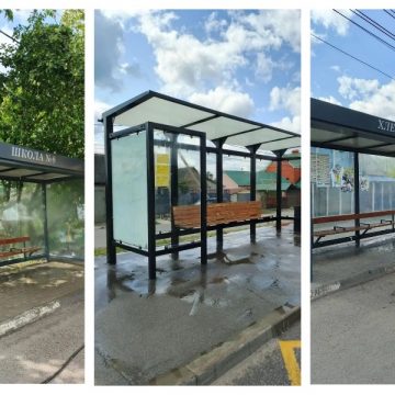 Остановки общественного транспорта моют в Липецке