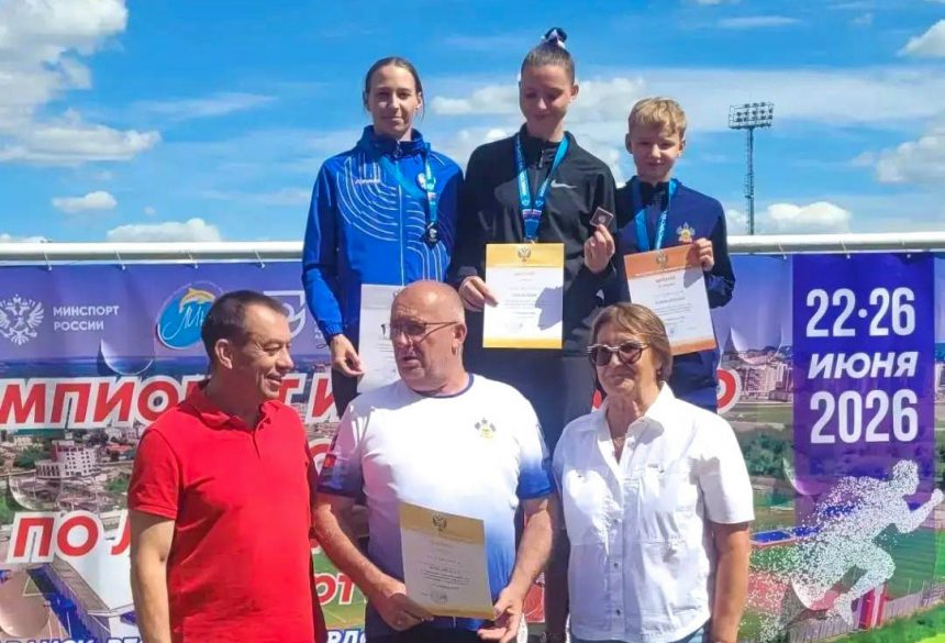 Липчане стали призёрами адаптивного чемпионата России по лёгкой атлетике