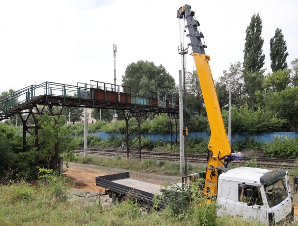 P91A1463 Пешеходный мост с электроподъёмниками появится в Липецке