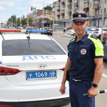 Сотрудник ГИБДД из Липецка рассказал, как 23 года служит стране и её людям
