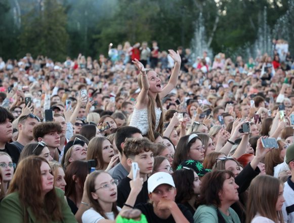 Липецк насыщенно отметил свой 323-ий день рождения