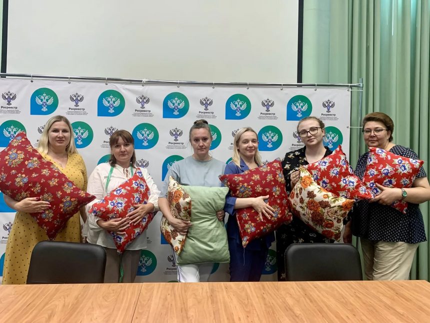 В Липецке в Росреестре шьют подушки