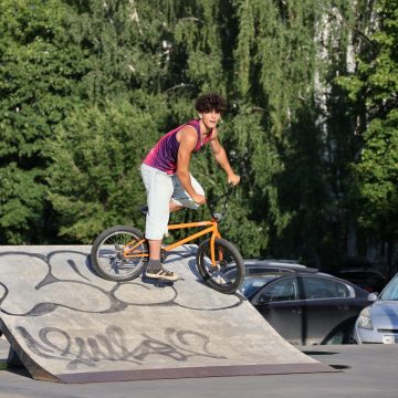 спортивный праздник у звёздного день города пн (3)_2 В честь Дня города Липецка спортсмены-экстремалы показали шоу у ДС «Звёздный»