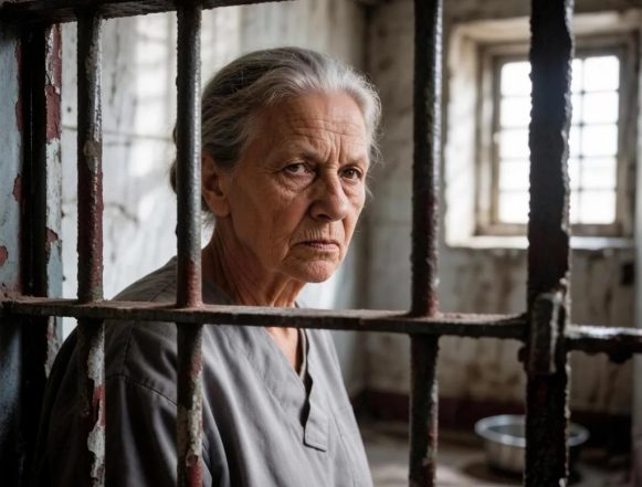 старушка за решёткой ии 72-летнюю липчанку обвиняют в осквернении символов воинской славы России