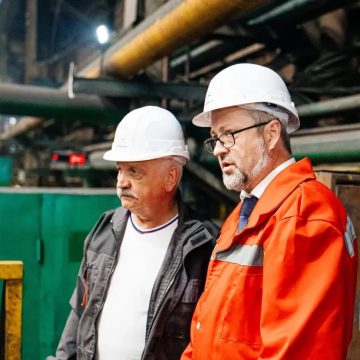 «Свободный сокол» с рабочим визитом посетил мэр Липецка Михаил Щербаков