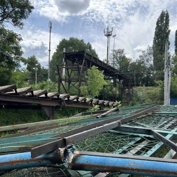 Мост «Стагдок» в Липецке начали демонтировать