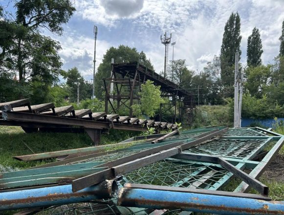 Мост «Стагдок» в Липецке начали демонтировать
