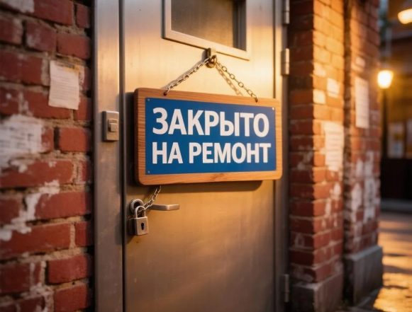 Отделение Соцфонда на Меркулова в Липецке закрывается на ремонт