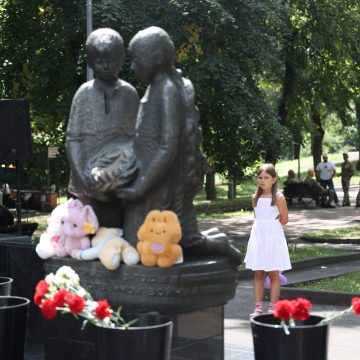В Липецке почтили память детей, погибших во время войны на Донбассе